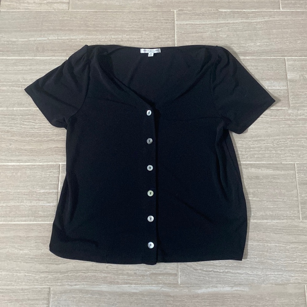 Green envelope shirt size medium